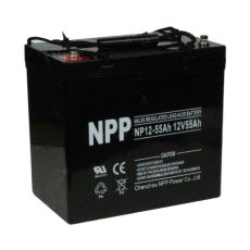 Аккумулятор для ИБП NPP NP12-55Ah 12 В 55 Ач