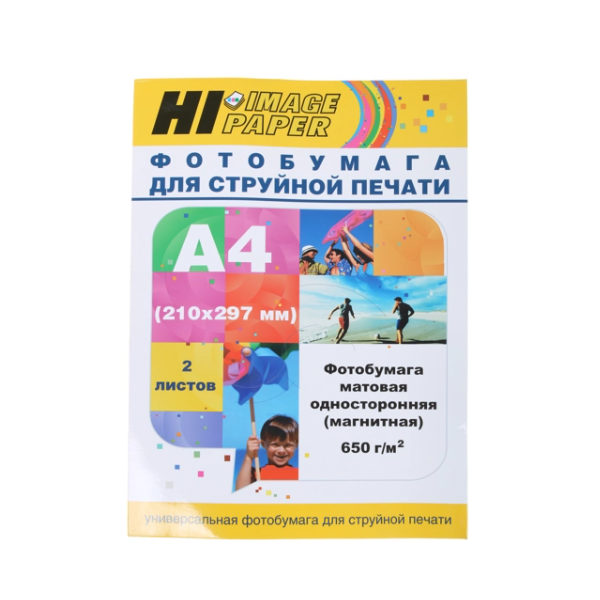 Фотобумага Hi-Image Paper A20295 A4, 650 г/м2, 2 л., покрытие - матовое