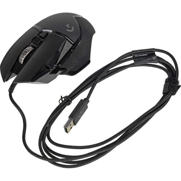 Мышь Logitech G502 Hero оптическая, проводная, USB 2.0, черный [910-005469/910-005471]